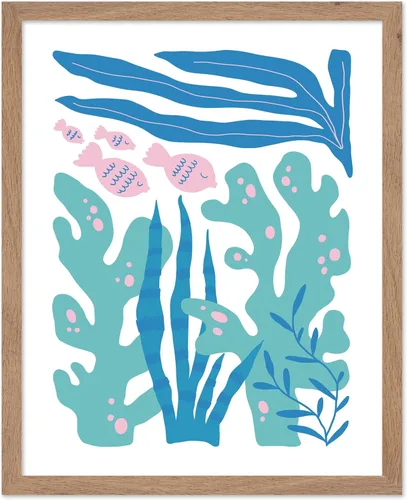Vista 42 de Poster Master Fish Poster - Retro Aquatic Print - Marine Life Art - Groovy Fish Design - Abstract Artwork - Chic Boho Decor - Sea Design - Ocean or
