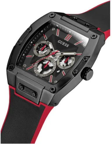 Vista 3 de GUESS Reloj Phoenix GW0202G7 Hombre Acero y Cuero