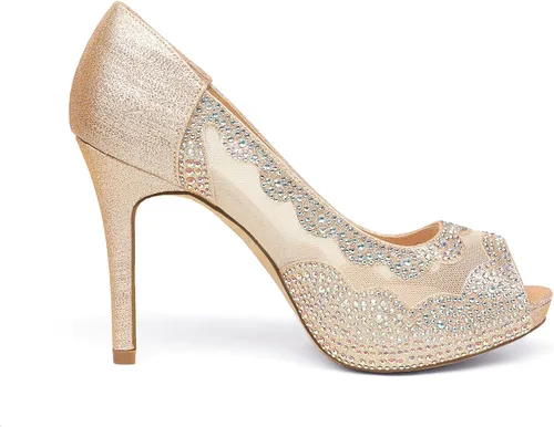 Vista 3 de DREAM PAIRS Women's Divine-01 High Heels Dress Pump Shoes