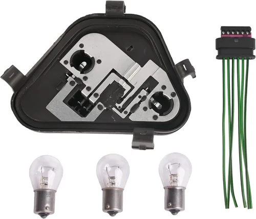 Vista 7 de Panel de Enchufe de Bombilla de Luz Trasera Izquierda del Conductor y Conector de Enchufe y Tres Bombillas 63217313043 Compatible con BMW Serie 3