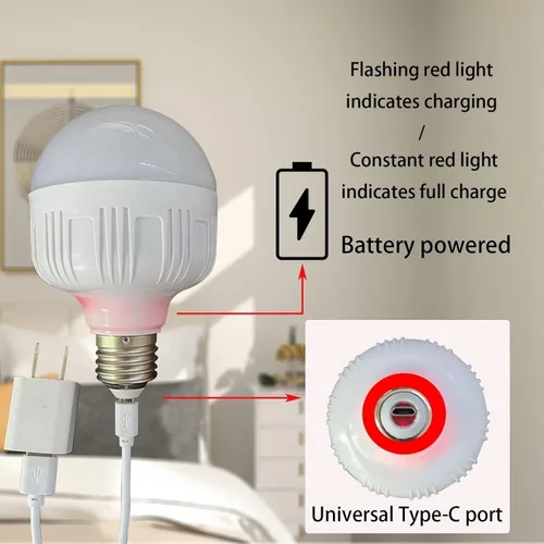 Vista 4 de Paquete de 1 lámpara de pared con pilas, sin cables, instalación con control remoto regulable (2700 K-6500 K) 150 LM sin cableado, fácil