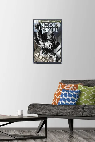 Vista 2 de Marvel Comics - Póster de pared con alfileres de empuje - Caballero de la Luna #194
