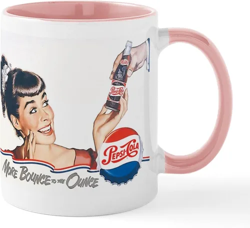 Vista 49 de CafePress Catch That Pepsi Spirit - Taza de café de cerámica (11.0 fl oz)