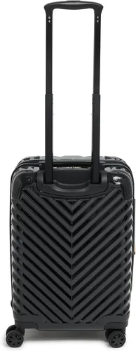 Vista 11 de Karl Lagerfeld Paris Carryon Spinner Wheels Hardside para mujer, Negro -, Carryon Spinner Wheels Hardside