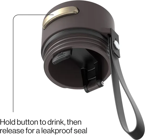 Vista 2 de Contigo Autoseal - Botella de agua de acero inoxidable con aislamiento al Terra Champagne