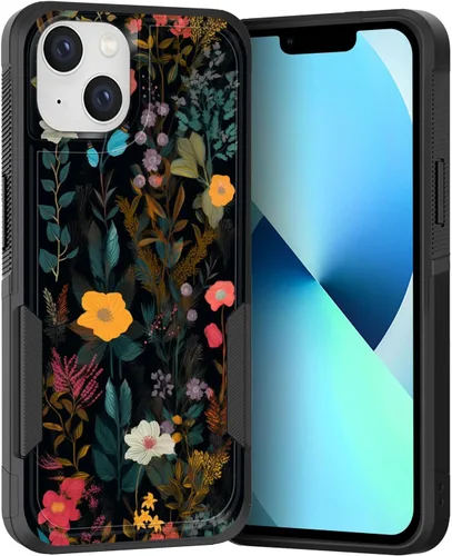 Vista 221 de Funda para iPhone Air, doble capa híbrida resistente resistente a prueba de golpes de policarbonato duro + funda protectora de silicona suave