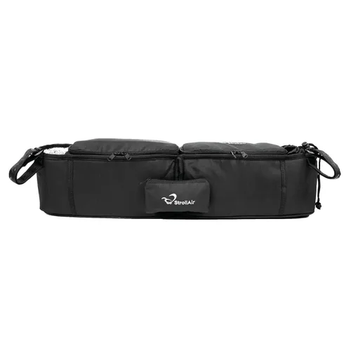 Vista 4 de Bolsa organizadora StrollAir, para colocar en un carrito de bebé, color negro
