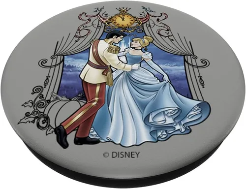 Vista 2 de Disney PopSockets PopGrip de Cenicienta Prince Charming Love Portrait PopSockets - Agarre intercambiable para teléfonos y tabletas