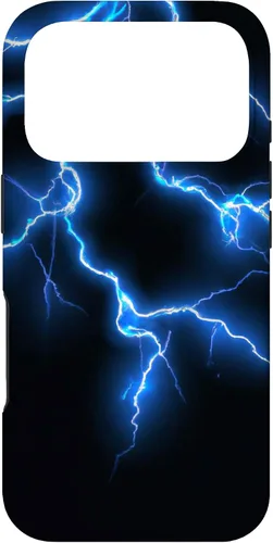 Vista 30 de Blue Lightning Storm Funda para iPhone 17