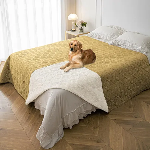 Vista 25 de Manta impermeable para perro, 30 x 30 pulgadas, fundas de sofá para mascotas pequeñas para sofá, silla, cama, protector de muebles de perros