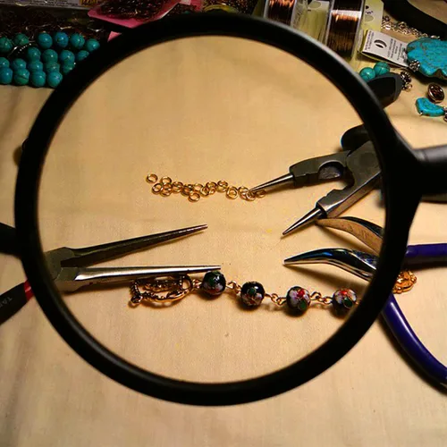 Vista 6 de Anillos de salto abiertos de oro de 18 quilates y 0.079 in, 100 anillos de salto de 0.079 in para fabricación de joyas, anillos de salto chapados