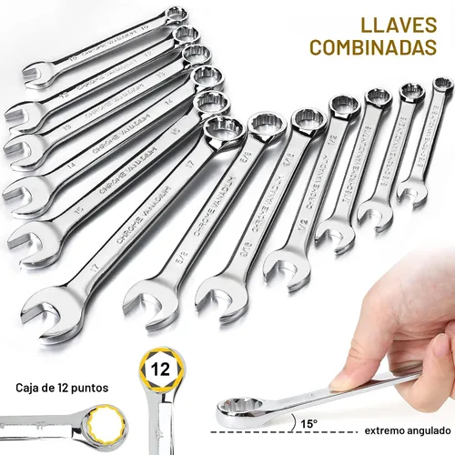 Vista 3 de TOPLINE Juego de herramientas para el hogar de 467 piezas para mecánicos, bolsa de herramientas de 16 pulgadas con kit de herramientas para el hogar