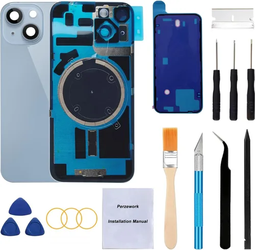 Vista 21 de Reemplazo de cristal trasero OEM para iPhone Xs de 5.8 pulgadas con kit de herramientas de reparación y adhesivo preinstalado (Oro)