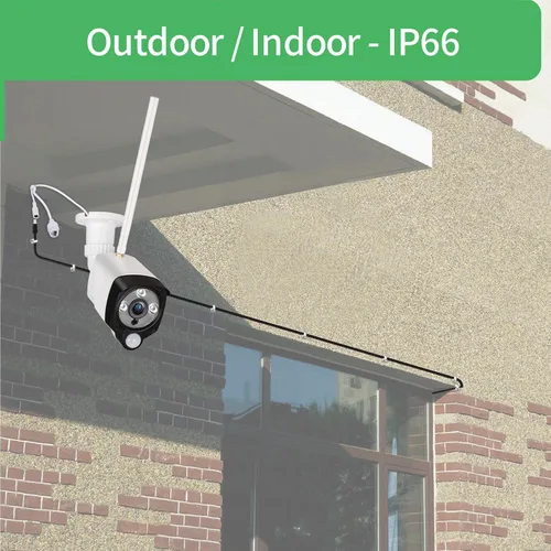 Vista 8 de Cable de extensión de alimentación CC de 3.3 pies de 3.3 ft, 0.217 in x 0.083 in, para cámara de CCTV, cámara IP WiFi, DVR, tira LED, adaptador