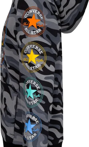 Vista 6 de Converse Sudadera con capucha de camuflaje para niño (niños pequeños)