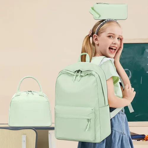 Vista 63 de Bluboon Juego de mochila para adolescentes, mochila escolar para niñas, lonchera y lápices, bolsas para estudiantes, 3 en 1