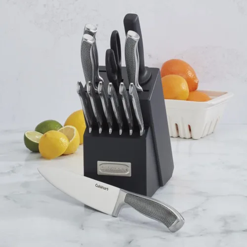 Vista 6 de Cuisinart C77SS-13P Juego de Cuchillos con Bloque de 13 Piezas Colección Graphix, Acero Inoxidable
