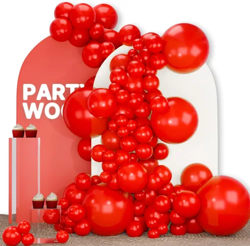 Vista 49 de PartyWoo - Globos de color albaricoque retro, 120 unidades de 5 pulgadas, de látex, para arco de globos, decoración de fiesta y de cumpleaños