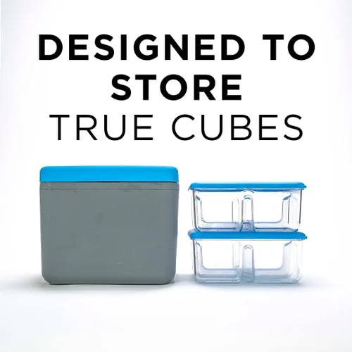Vista 9 de True Cubes Máquina de cubitos de hielo transparente y bandeja de almacenamiento de hielo