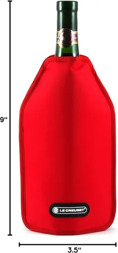 Vista 2 de Le Creuset Funda para enfriador de vino, color cereza