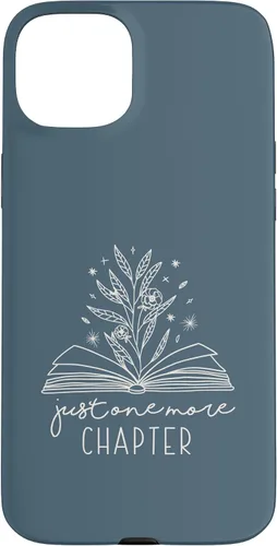 Vista 9 de Just One More Chapter - Carcasa para iPhone 17 (azul pizarra)