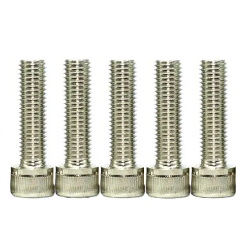 Vista 5 de Tornillos universales M7 Tornillos de copa de tapa hexagonal Tornillos de rosca fina de 0.039 in Tornillo Allen (M7x16-1.0)