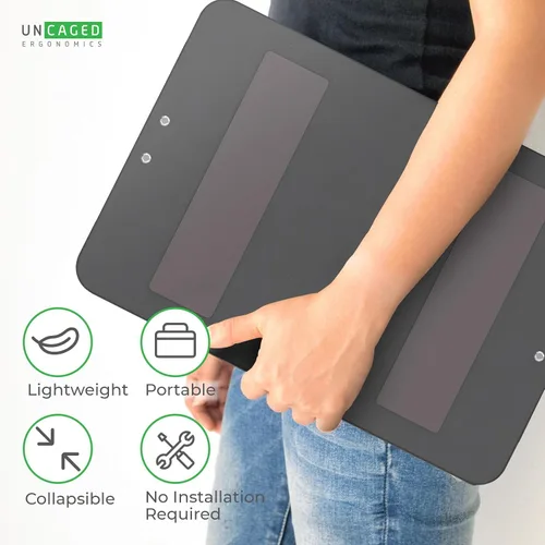 Vista 14 de KT3 Soporte para teclado de computadora para escritorio, elevador de teclado para escritorio, soporte de teclado ajustable en altura para elevar