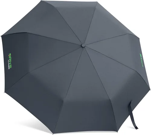 Vista 5 de Drive Auto - Paraguas de golf para lluvia, resistente al viento, paraguas grande para lluvia, viento, viajes, sol, paraguas negro compacto de 41