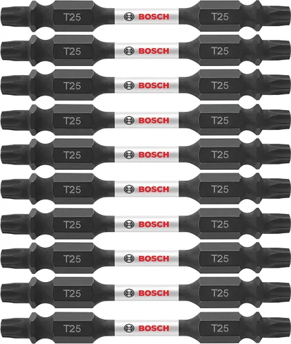 Vista 21 de BOSCH ITDET152503 - Juego de 3 puntas de atornillado Torx #15 de 2-1/2 pulgadas