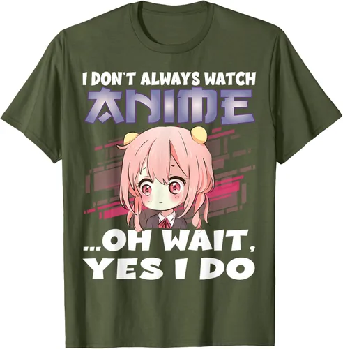 Vista 44 de Ver camiseta japonesa de anime con estampado de anime Girl, Negro, S