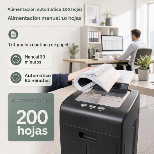 Vista 2 de Corte micro resistente de la alimentación auto P-5 de la hoja Negro