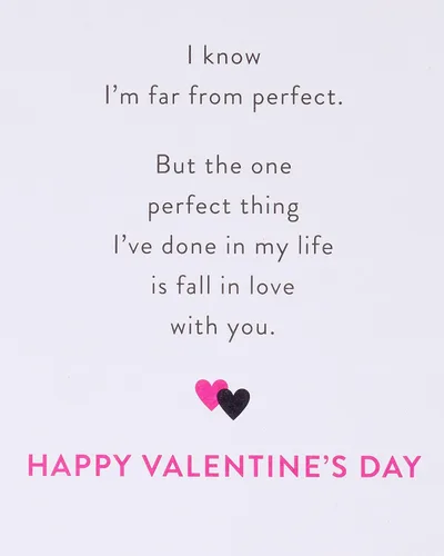 Vista 3 de American Greetings Tarjeta de San Valentín para esposa (In Love With You)