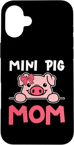 Vista 23 de Cute Mini Pig Mom Miniature Pig Owner Women Case for iPhone 16