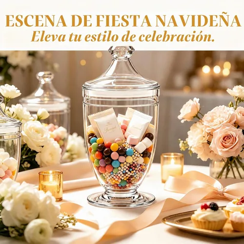 Vista 8 de Hacaroa Paquete de 2 tarros acrílicos de boticario con tapas herméticas, tarros de plástico transparente de 46 onzas para galletas de dulces