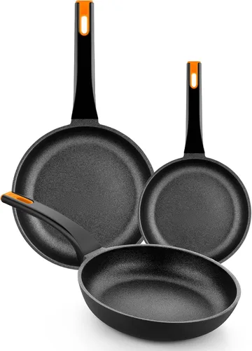 Vista 12 de BRA COOKWARE Efficient Pro - Juego de sartenes antiadherentes de 2 piezas