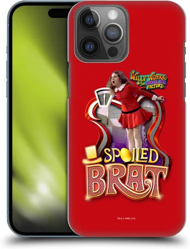 Vista 12 de Head Case Designs Funda rígida con licencia oficial de Willy Wonka y The Chocolate Factory Candy Bar Graphics compatible con Apple iPhone 14 Pro Max