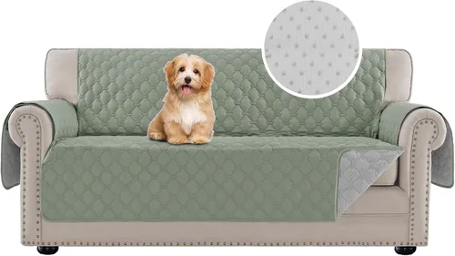 Vista 13 de Funda para Silla Cubierta para Silla Resistente al Agua Cubierta para Sofá Cubierta para Silla Lavable Respaldo de Goma Antideslizante Protector
