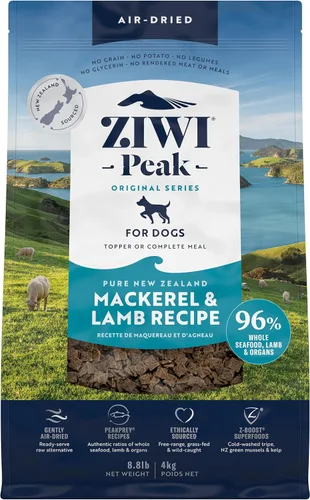 Vista 21 de ZIWI Peak - Alimento para perros secado al aire, carne de res, totalmente natural, alta proteína, sin granos, ingredientes limitados
