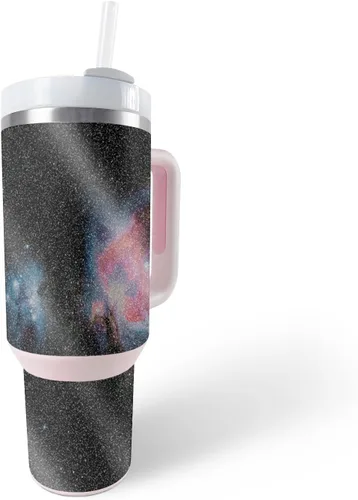 Vista 14 de MightySkins - Vaso con purpurina brillante compatible con Stanley The Quencher H2.0 FlowState de 40 onzas, parte trasera de cascabel, acabado