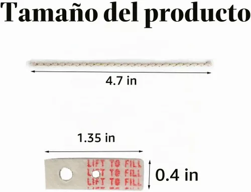 Vista 2 de Kit de reparación universal de repuesto para encendedor de gasolina y fluido, incluye mecha de fieltro de goma de algodón, accesorios para Kit de 30