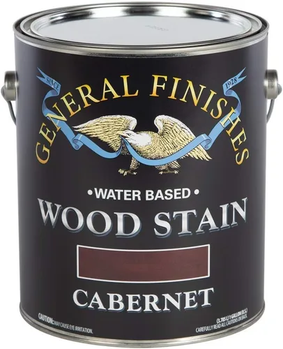 Vista 46 de General Finishes - Tinte para madera a base de agua, 1 cuarto de galón, cereza negra
