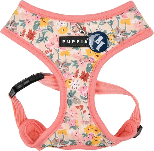 Vista 17 de Puppia Arnés para perro sobre la cabeza de moda de primavera y verano, Aqua_Fete, talla M