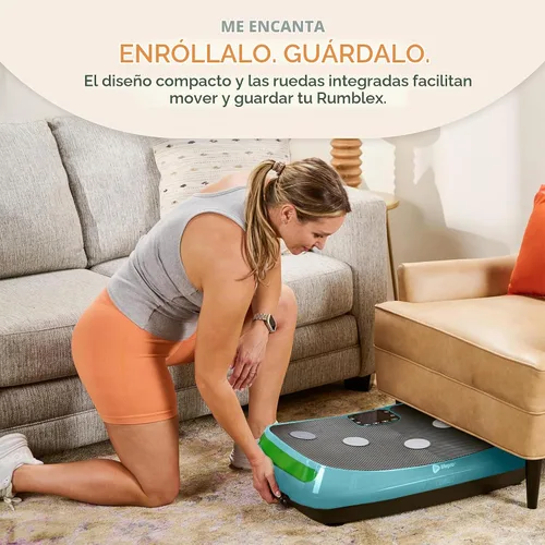 Vista 8 de [Usado] Lifepro Rumblex - Máquina de ejercicio con placa de vibración curvada 4D