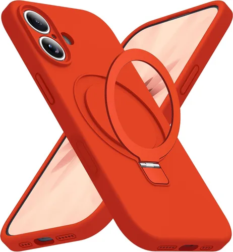 Vista 43 de Funda diseñada para iPhone 11 con soporte magnético invisible Compatible con Mag-Safe, a prueba de caídas de grado militar, a prueba de golpes