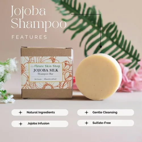 Vista 2 de Champú orgánico Jojoba champú acondicionador, champú sólido del pelo de la barra
