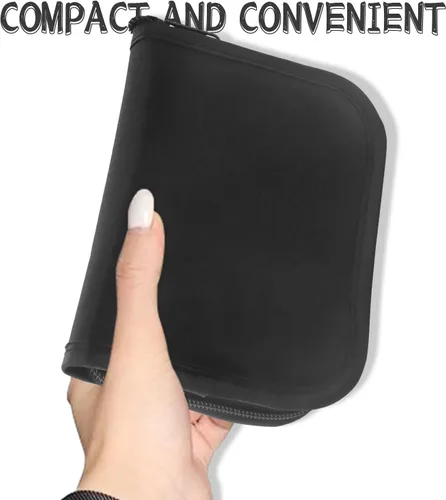 Vista 6 de Estuche de viaje para diabetes, estuche organizador de transporte para diabéticos, estuche para monitor de glucosa, bolsa de almacenamiento