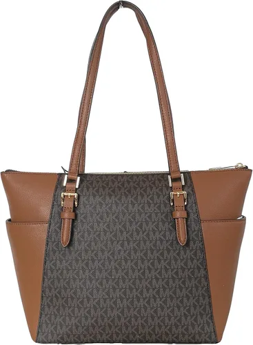 Vista 4 de Michael Kors - Bolso tote Charlotte grande con cremallera en la parte superior