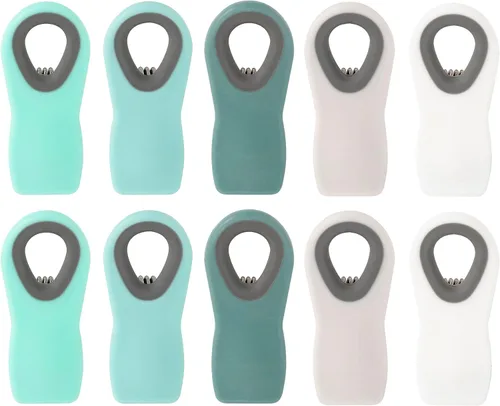 Vista 6 de Clips para pan, clips para bolsa, clips magnéticos, clips para chips, clips para bolsa, clips de alimentos para paquetes de alimentos, clip