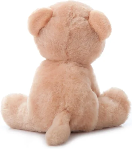 Vista 3 de The Petting Zoo Peluche de leona, regalos para niños, animales salvajes del zoológico Onez, juguete de peluche de leona de 9 pulgadas