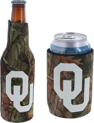 Vista 155 de College Team Color Logo Can & Bottle Holder Insulator Beverage Cooler Set